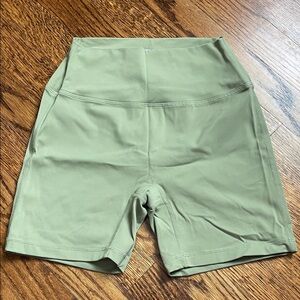 Olive Green Women's Shorts